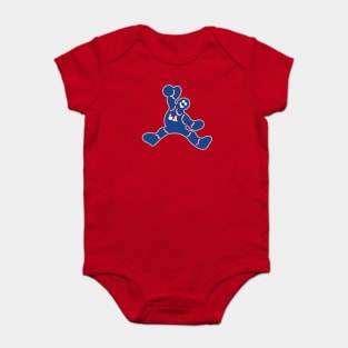 Jumping LA Clippers Gingerbread Man Baby Bodysuit